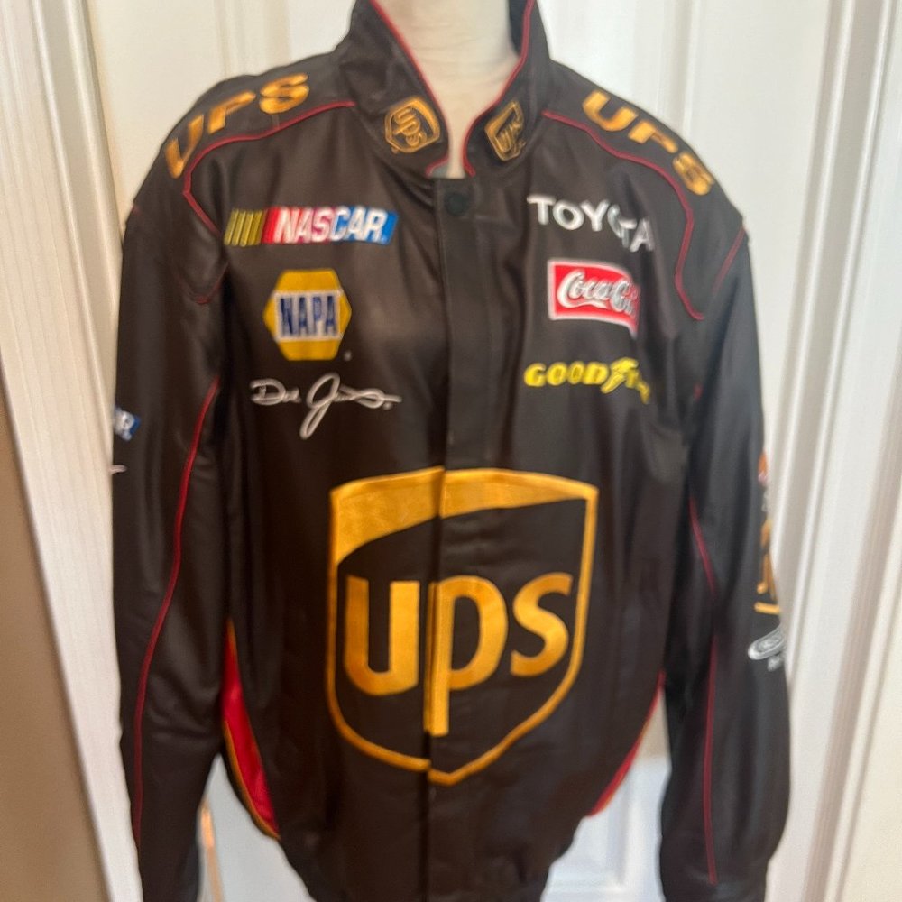 UPS Leather Nascar Jacket